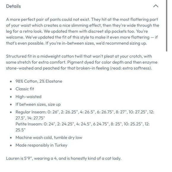 Marine Layer Bridget Wide Leg Crop Pants High Rise Sz 4 Black $128 NWT - Picture 10 of 16